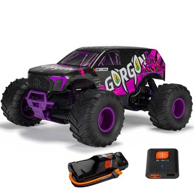 ARRMA 1/10 GORGON 2WD RTR Brushed Monster Truck (Battery & Charger Included),