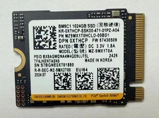 SAMSUNG BM9C1 1TB 1024GB SSD PCIe 4x4 2230 NvMe