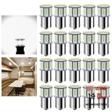1156 1141 1003 7506 BA15S LED Bulbs 20-Packs, Super Bright 3014 50 Xenon White