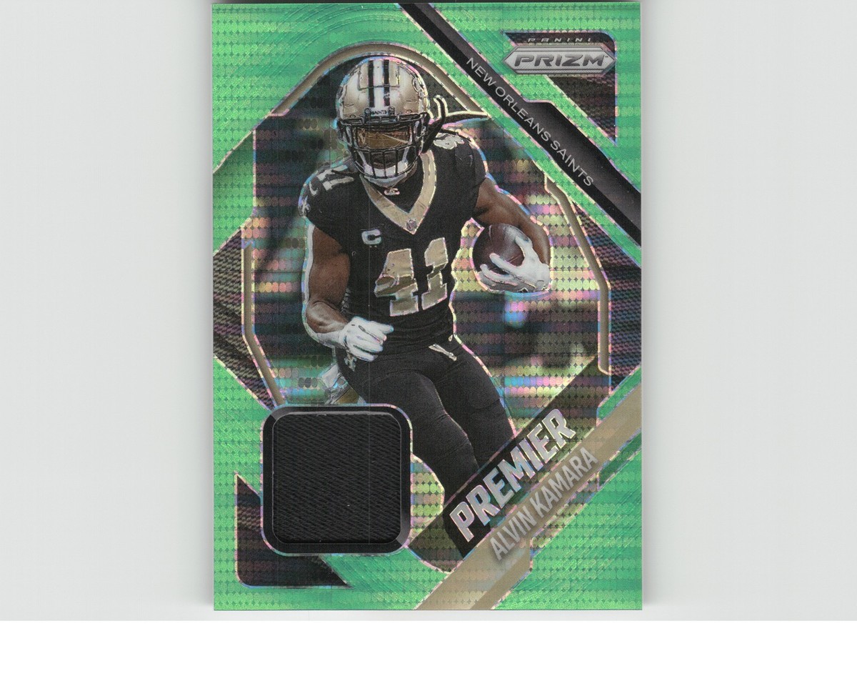 2025 Panini Prizm - Premier Jerseys Alvin Kamara #PJY-AKA Neon