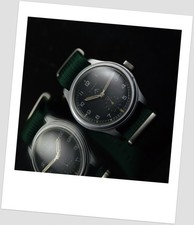 Timor WW2 Dirty Dozen Mod Dial 36mm Hand Winding Vintage Military Rare Watch