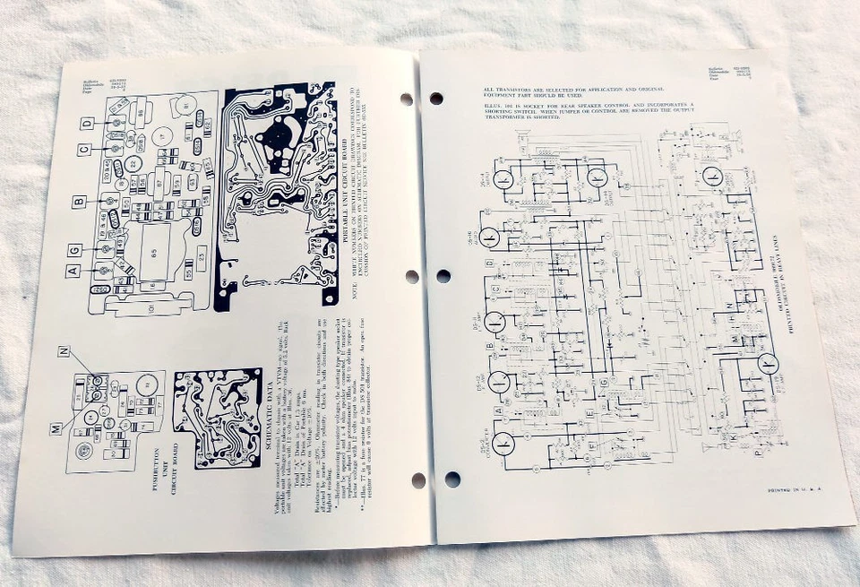 Oldsmobile 98 Super 88 1959 original GM autoportátil radio información de servicio 59 nuevo en stock Foto 3 de 4