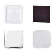 200- 50  50mm 2" Square Refrigerator Magnet Making Machine Supplies