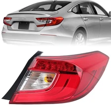 BriSunshine ight Outer Tail Light Assembly For Honda Accord 2018-2021