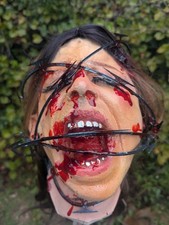 Halloween Prop Severed Head Haunt Attraction Horror Film Professional