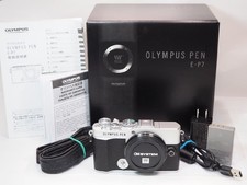 Olympus PEN E-P7 20.3MP Mirrorless Camera Body Silver SC351 in Box From JAPAN