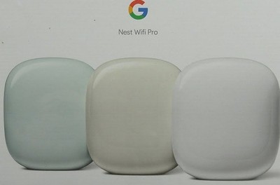 Google Nest Wifi Pro 6E 3台 Google Nest Pro WI-FI 6E 3 Pack Mesh incl. 3 custom wall mounts | eBay