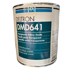 DMD 641 PPG Deltron TRANSPARENT YELLOW OXIDE -1 GAL 🥇Free Shipping