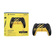 Marvel Wolverine DualSense Wireless Controller PS5 Battle Yellow New
