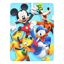 DISNEY Mickey' Mouse Clubhouse Fleece Blanket, Soft Cozy