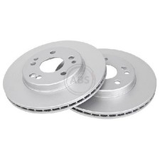 2x Bremsscheibe vorne für Mercedes SL R107 id10078