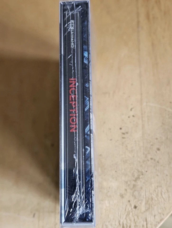 INCEPTION MANTA LAB SINGLE LENTICULAR 4K UHD + BLU-RAY STEELBOOK NEW & SEALED - Image 3 of 4