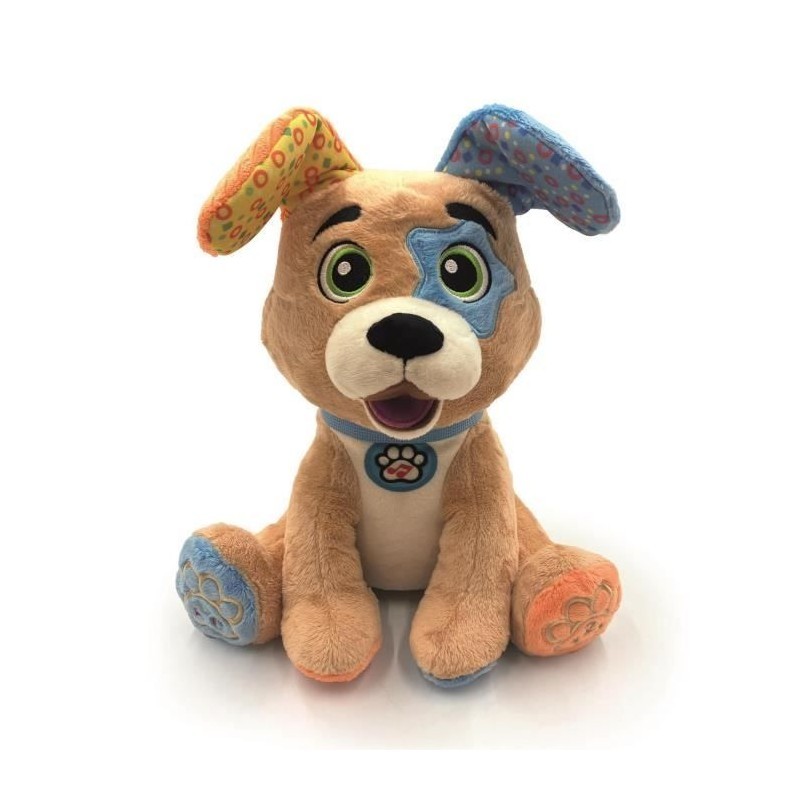 Clementoni Choco le Chiot Rigolo compagnon de jeu pour le tapis d eveil bebe