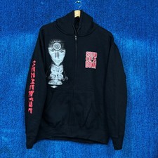 System of a Down Self Titled Zip Up Graphic Hoodie Size Large