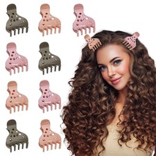 9Pcs Root Lifting Hair Clips for Curls Hair Volume Curls Clips for Voluminous...