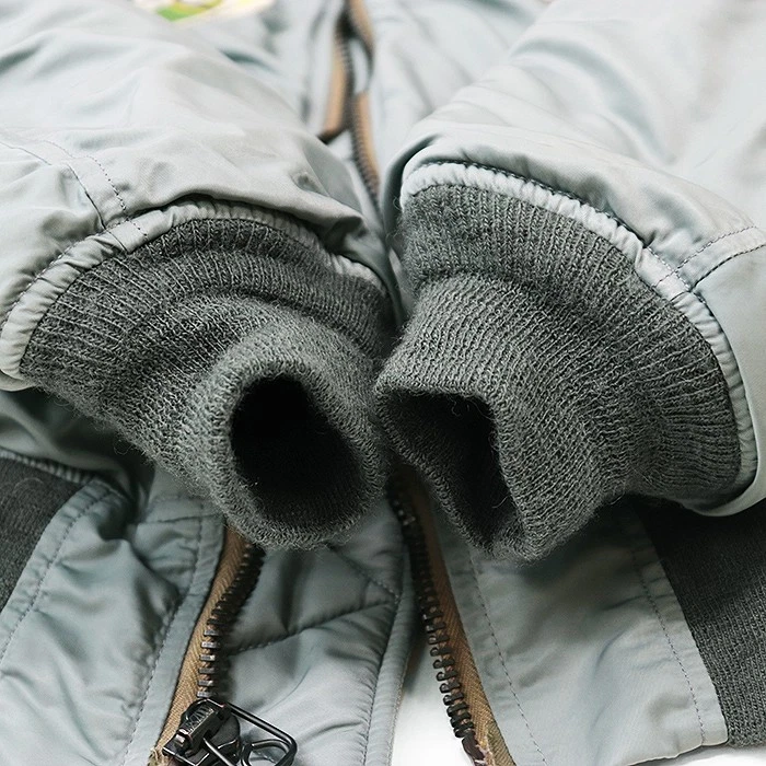 ISSEY MIYAKE ×TOYS McCOY Collaboration Flight Jacket Mens Size 38 Sage green - product detail image 4