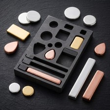 Graphite Metal Melting Casting Kit: Small Mol...