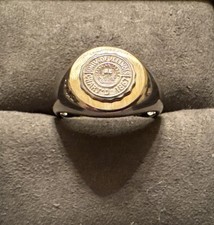 Vintage Sterling Silver University Of Illinois Seal on New Sterling Signet Ring