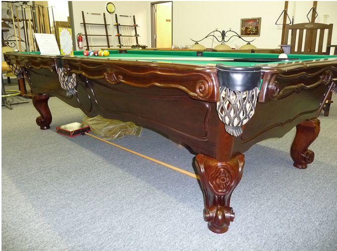 1980 Brunswick's Orleans Slate, 9 ft, vintage - Mahogany Wood | eBay