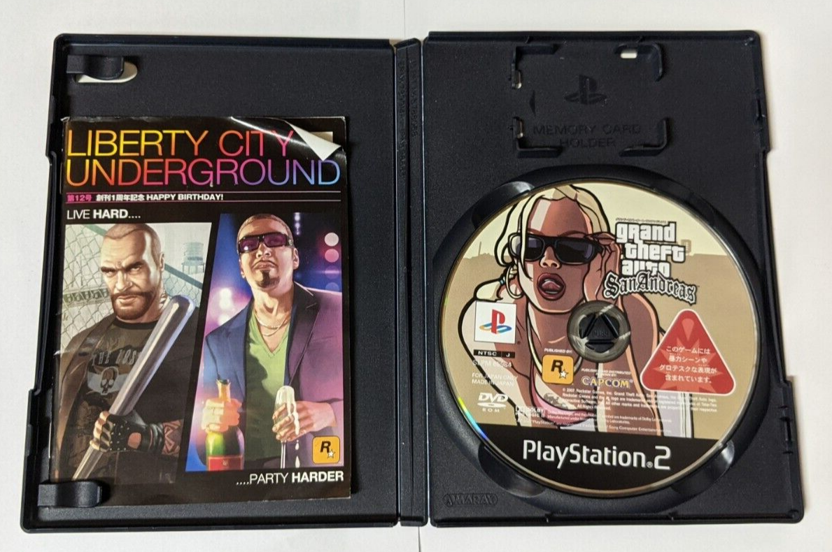 Grand Theft Auto: San Andreas [Sony PlayStation 2 - SLPM-65984