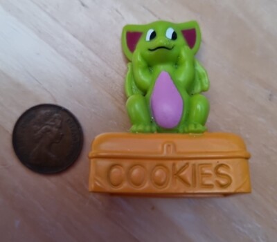 Vintage 1999 Weetos Cereal Pocket Dragon Adventures Mini Figur Spielzeug Spiel Medaille
