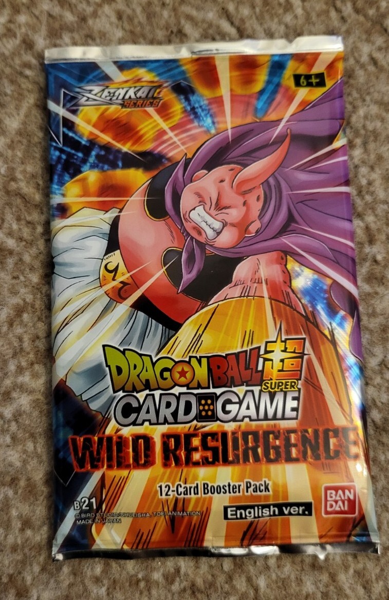Dragon Ball Super TCG - Wild Resurgence Booster Pack (B21) | eBay