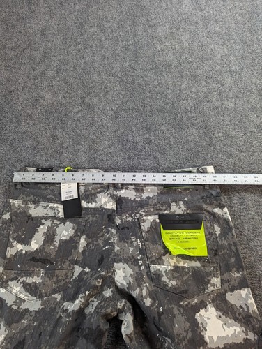 Smoke Rise Cargo Pants Mens 40/32 Steel Camo Slim Tapered NWT - Picture 4 of 16