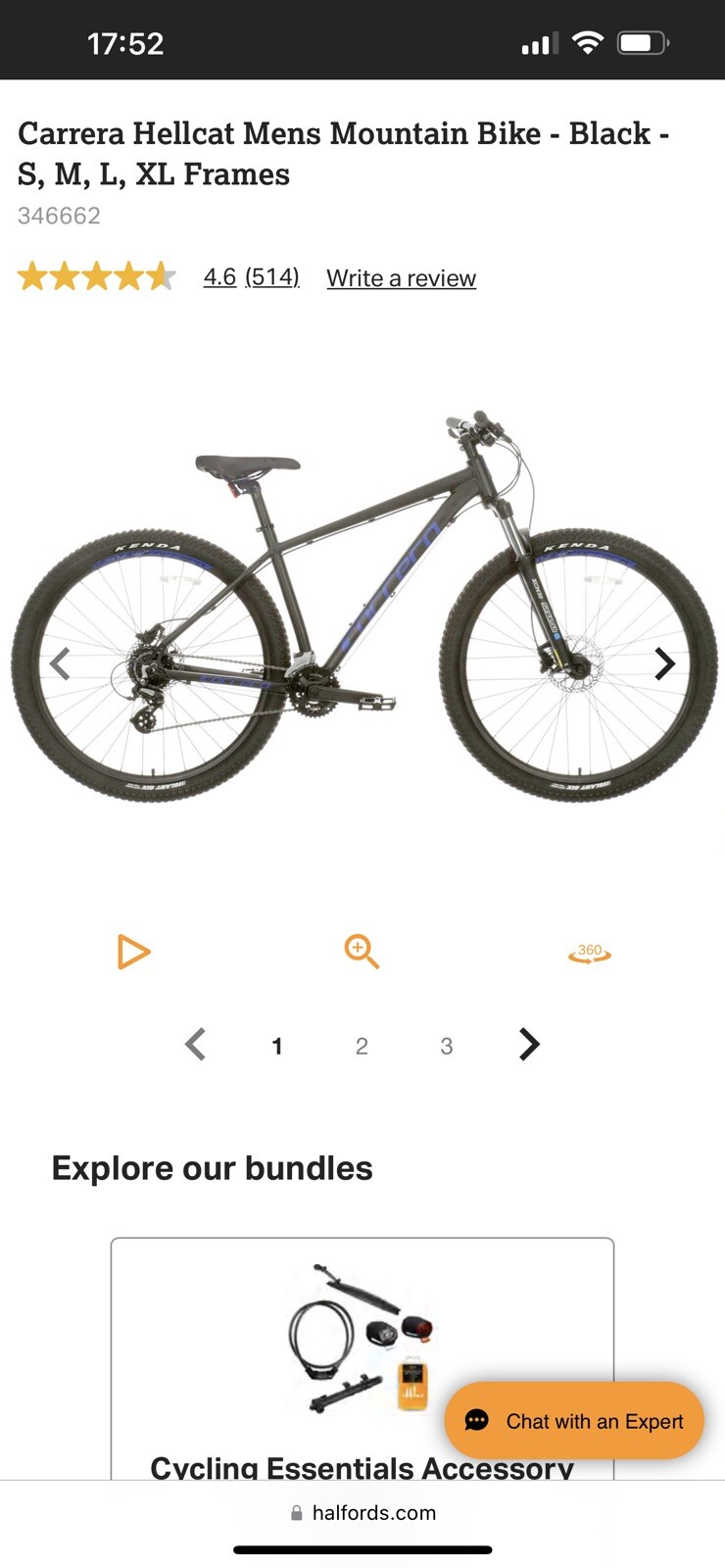 Carrera Men’s Mountain Bike eBay