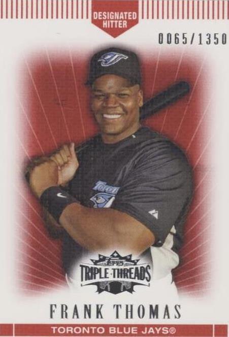 2007 Topps Triple Threads - Frank Thomas #28 - 1 of 1