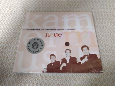 Trio Contraste: Klarinettentrios des 20. Jahrhunderte, Klarinette - CD Cybele NEU