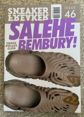 Sneaker Freaker magazine issue 46 Salehe Bembury Crocs Pollex Clog 