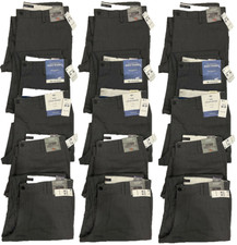 Dockers Easy Khaki Straight Fit Flat Front Mens Pants Gray Steelhead 0052