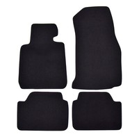 Velour FußMatten Automatten FüR Bmw 1Er F20 2011-2019 4-Tlg Schwarz