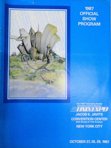 UNIX Expo 1987 Official Show Program - Javits Center, New York City, Oct. 1987 - Picture 1 of 9