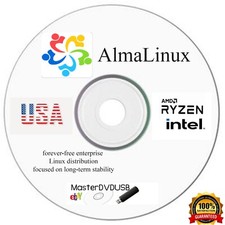 AlmaLinux 9.3 2024 DVD - Forever-Free Enterprise Linux Distribution