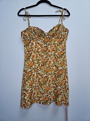 New! Realisation Par The Devon in 70's Floral, Medium (100% Authentic) *rare