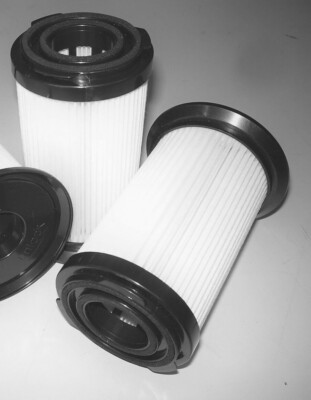 2xLamellenfilter Hauptfilter passend Progress Stuttgart PC 1820, Bagless PC 1840