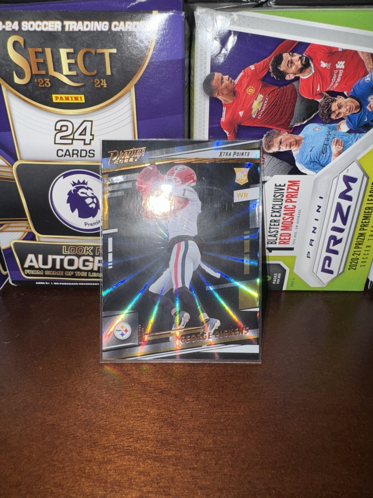 2022 Panini Prestige - Rookies Xtra Points Galaxy #323 George Pickens (RC)