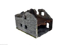 WWS RBK1 20mm Ruined Wartime Building WWI, WWII R21