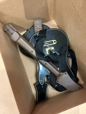 2 Guitar Hero Live Wireless Guitars Only  NO DONGLE - AS IS / UNTESTED