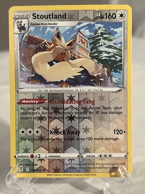 Pokemon Evolving Skies Reverse Holo Stoutland 135/203 NM | eBay Pokemon Evolving Skies Reverse Holo Stoutland 135/203 NM | eBay