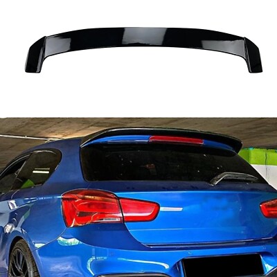 Gloss Black Car Rear Trunk Spoiler Wing Fits For BMW 1 Series F20 F21 2011-2018