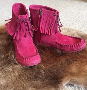 ugg fringe moccasins