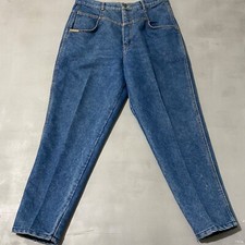 Vintage Gitano Jeans Womens Size 31 x 27 blue mom 90s high rise waisted