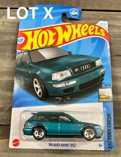 Hot Wheels Factory Fresh 94 Audi Avant RS2 1994 New Teal Aqua xploraf LOT X