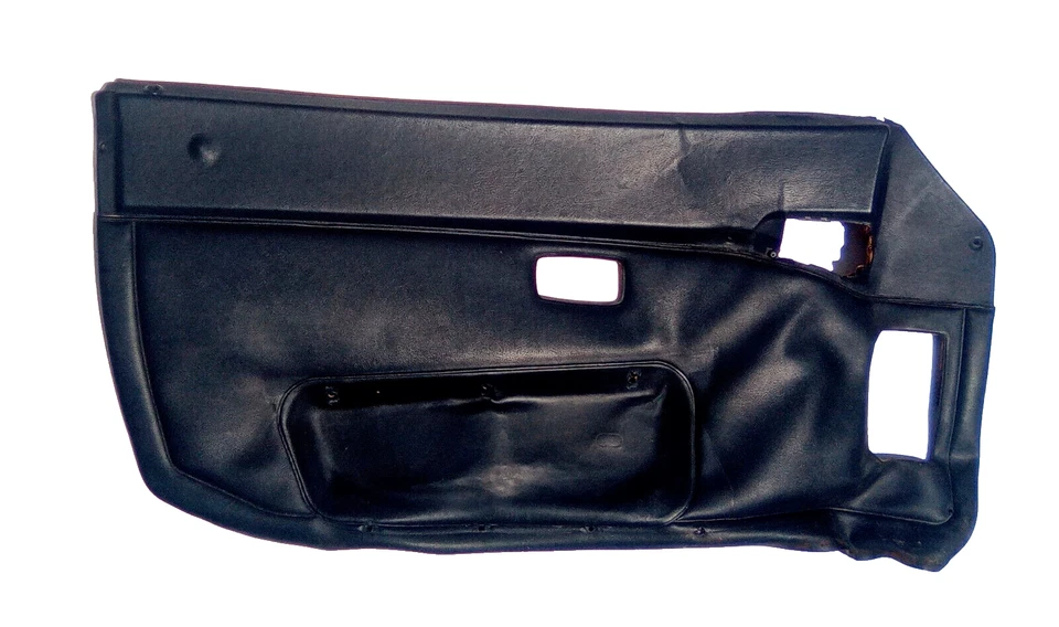 Porsche 944 Driver  Door Panel Left Side Interior Black Leather 85-91  Foto 2 de 4