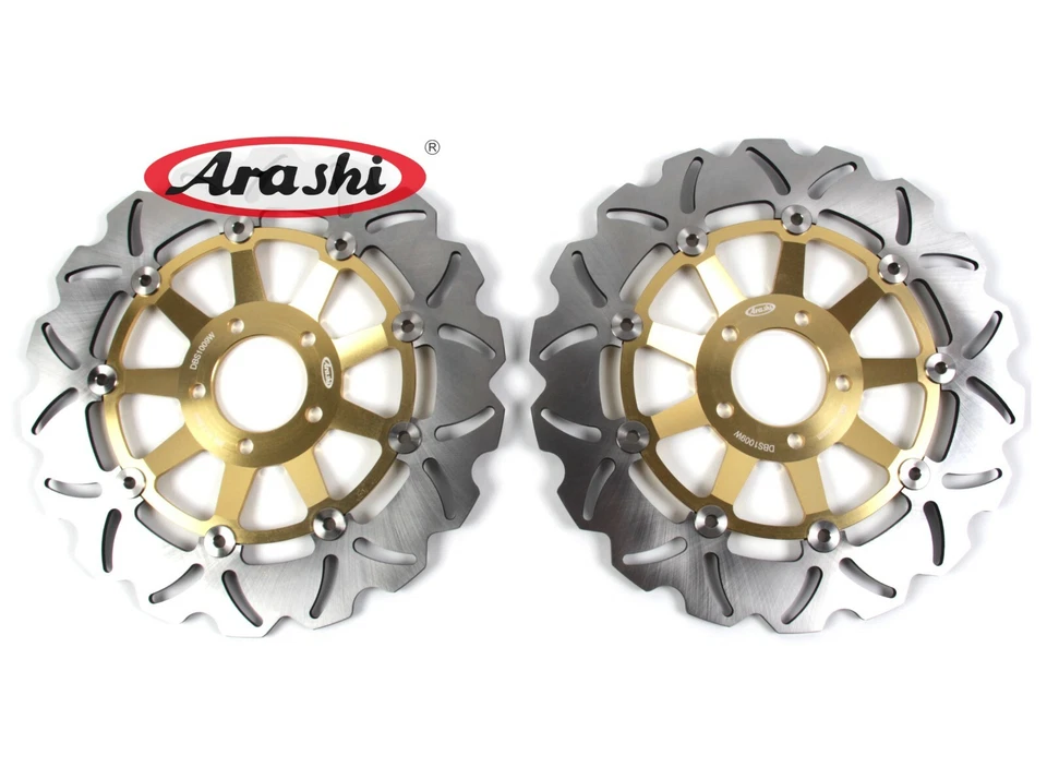 Disco de rotor de freno delantero y trasero Fit Kawasaki ZRX1100 1999 2000 ZRX1200 2001-2006 Foto 3 de 4