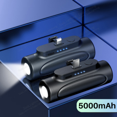 5000mAh Portable Charger Power Bank UltraCompact Battery Pack For iPhone/Android