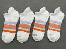 4 pairs Bombas All-Purpose Women's Ankle socks - Size Medium 8-10.5 white