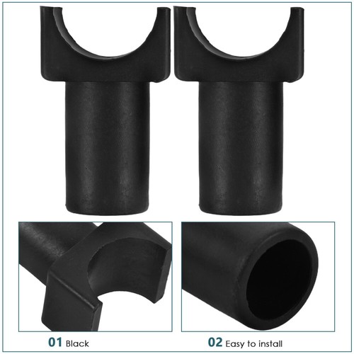 2 Pcs Wheelchair Slider Repair Parts Replacement Seat Rail Guide - Picture 9 of 12